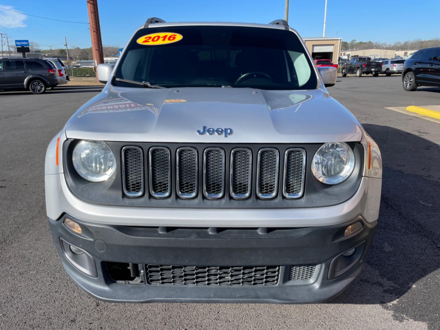 2016 Silver Jeep Renegade (ZACCJABT4GP) with an 4-Cyl, MultiAir, 2.4L engine, Automatic, 9-Spd transmission, located at 8008 Warden Rd, Sherwood, AR, 72120, (501) 801-6100, 34.830078, -92.186684 - Photo#2